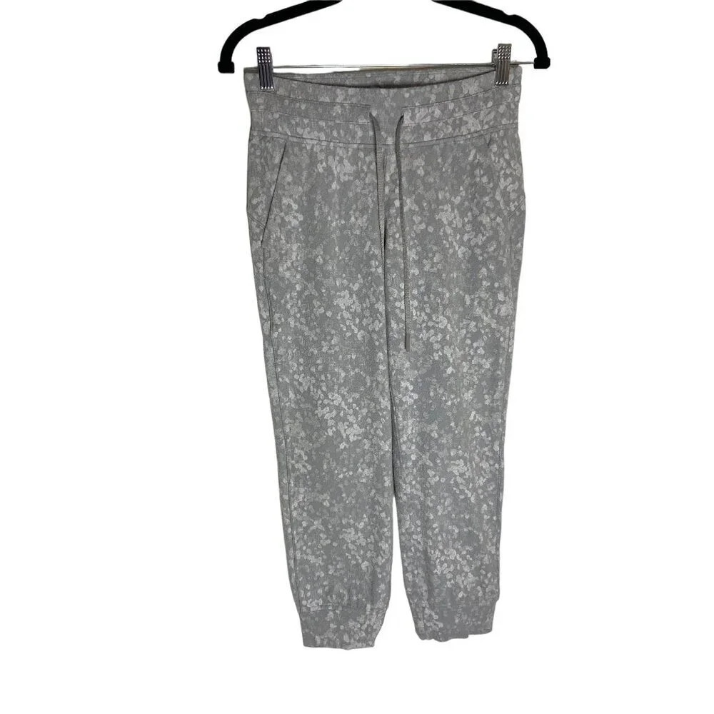 Lululemon Ready to Rulu Jogger Crop Speckle Spritz Jacquard Grey Silver Starligh